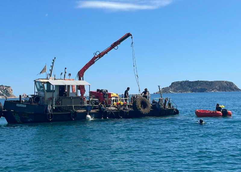 Col·laboració Inèdita per Netejar el Fons Marí de l’Estartit i el Ter