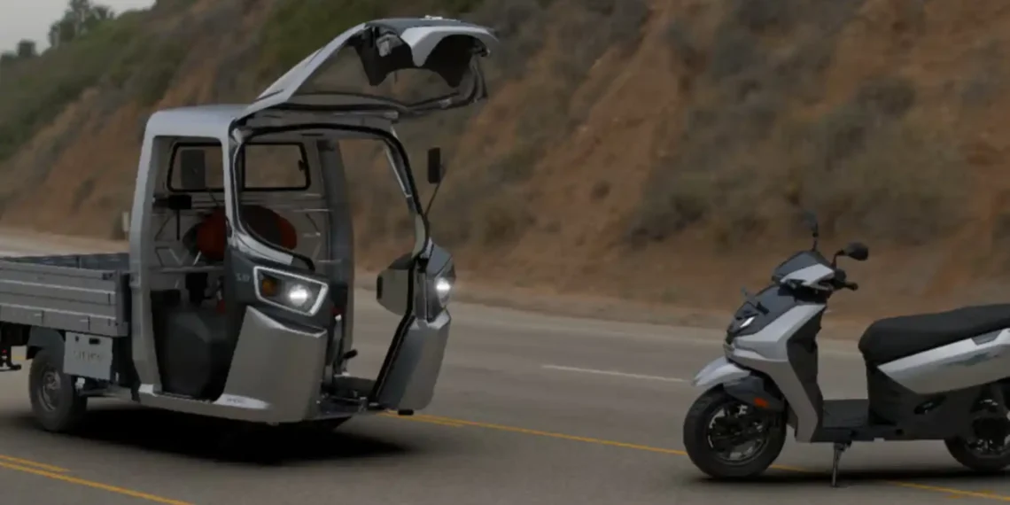 El Tuk-Tuk zero emissions que sembla un Transformer